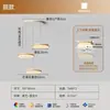 Luminária Pendente Rústica Estilo Japonês Wabi-Sabi de Espectro Completo Sala de Jantar Minimalista Moderna Três Cabeças Ufo Mesa de Jantar Bar Luminárias Zhongshan