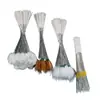 Herramientas para limpiar los oídos: aguja de plata, bastoncillo de pluma de ganso, bastoncillo de pluma de pollo, bastoncillo de crin de caballo, juego profesional para limpieza de oídos, cureta para oídos