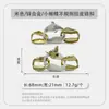 Accesorios de Ropa DIY Hebilla de Cuero de Mariposa Pequeña con Pedrería Hebilla de Decoración para Boina Hebilla de Decoración para Cinturón de Pedrería Sombrero Flor para Zapato