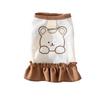 Primavera e Verão Novo Animal de Estimação Teddy Panda Amargo Gato Poodle Vestido Po Mei Cão Pequeno Schnery Roupas de Casal