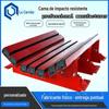 Tira de Amortecimento Alta Elasticidade Resistente à Abrasão Cama de Amortecimento para Mineração Correia Transportadora de Poliuretano Cama de Amortecimento Pesada