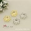 Acessórios de cabelo artesanais acessórios de material diy 14mm e estilo retro palácio flor especial flor coração flor Flor hairpin