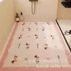 Tapete de Piso de Arame Cortado com Desenho para Banheiro, Tapete de Piso Antiderrapante para Banheiro, Tapete de Pé Antiderrapante Fofo para Banheiro