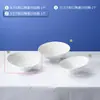 Mesa de Buffet de Madera Plato para Ensalada de Frutas Cerámica Lujo Ligero Tres Niveles Fruta Hotel Bol para Platos Fríos Estante para Bol de Salsas para Hot Pot