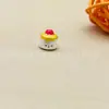 Plata Pura 999 Bolsa para Pastel Baguette Gato Accesorios con Cuentas Cuerda Trenzada Hecho a Mano DIY Cuentas Sueltas Pulsera de Plata Esterlina Cuchara Tenedor Joyería