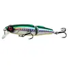 Señuelo minnow multi-sección más vendido transfronterizo para capas de agua superiores y medias, señuelo hundible con ojos rojos