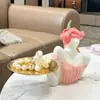 Bandeja de Almacenamiento de Llaves Ins al por Mayor Adornos Sala de Estar Entrada Mesa de Café Gabinete de TV Decoración de Arreglo Floral Regalo de Inauguración