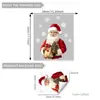 Múltiplos Estilos Papai Noel Anão Elfo de Natal Decorações Adesivos de Janela Vidro de Vitrine Decorações de Festival de Natal Adesivos Eletrostáticos