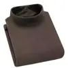 Roupa íntima térmica de veludo alemão masculina lixada veludo dupla face cor sólida camisa base gola semi-alta de inverno roupas de outono camiseta masculina de manga longa