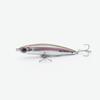 Micro-objeto lápiz sumergido miniatura hundimiento lento cebo Luya lance largo temblor pececillo plateado pesca pequeña abalorio agua dulce raya blanca cebo falso