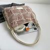 Bolsa feminina grande capacidade bolsa balde 2025 nova bolsa de ombro moda coreana bolsa doce bolsa de ombro transfronteiriça