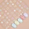 Redanco5D Embutido Popular Adesivo para Nail Art Concha Luz Laço de Natal Adesivo Estéreo para Unha Dr1330
