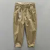 Z301 Pantalones Cargo Casuales de Color Puro para Hombre Otoño e Invierno Nuevos Dropshipping