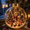 Nuevo Adorno: Adorno de Diorama Navideño Brillante