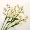 Buquê de Lírio-do-Vale Acabado Feito à Mão Crochê DIY Flor Artificial Buquê de Mão Ornamentação de Flor Tricotada Flor Decorativa Flor Seca
