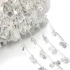 Nuevo Producto Cadena de Rodajas de Durazno Sellada Conservadora de Color al Óleo Cadena de Margaritas Pequeñas con Diamantes Materiales para Accesorios de Ropa Hechos a Mano DIY