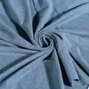 Tejido de poliéster tipo algodón con lijado unidireccional catiónico de dos colores, tejido para camisetas de punto para comercio exterior y comercio electrónico transfronterizo