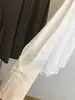 ¡La blusa es absolutamente impresionante! Estilo supermodelo, diseño francés L*mair, silueta holgada elegante, camisa resistente a las arrugas y que no necesita planchado para mujer, nueva para otoño