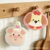 Esponja de pulpa de madera comprimida de dibujos animados para lavar platos, paño de limpieza de cocina absorbente engrosado, se expande al mojarse, estropajo quitamanchas