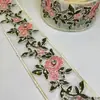 Renda Bordada com Pedras de Garras e Renda, Acessórios para Roupas Estilo Étnico, Saia e Decote da Dinastia Han