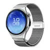 Titanio Ligero Adecuado para Huawei Watch 6 Pro Correa Metal de Titanio Tipo Pulsador Completo Titanio Milanés Hebilla Magnética Correa de Reloj