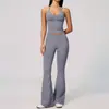 Conjunto de yoga sem costura de alta elasticidade com gola redonda, mangas curtas, shorts justos de cintura alta com controle abdominal e levantamento de glúteos, conjunto para esportes ao ar livre 4535
