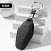 Direto da Fábrica Jihu Alpha T6 Capa para Chave de Carro Couro Bovino Camada Superior Bolsa de Chave de Alto Padrão Concha com Fivela Interior para Homens e Mulheres