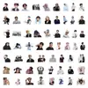 104 adesivos temáticos do StrayKids, estilo grupo coreano, sem repetição, adesivos de formato grande para journaling e decoração de garrafas de água, atacado