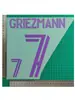 2026 Orlando Casa Ropa Infantil A+ 7# GRIEZMANN Número de Jugador Letras Números de Transferencia Térmica Pegatinas de Transferencia Térmica