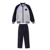 Uniforme Escolar Primario Unificado de la Provincia de Liaoning Shenyang Primavera/Otoño Transpirable Uniforme de Clase Conjunto Deportivo Niños/Niñas Ropa de Grado