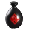 Olla de Vino Ancestral Botella de Un Jin Accesorio Olla de Vino Antigua Antiguo Tianzi Xian cops Jarra de Vino Cuenco de Vino Pegatina Decoración de Horno