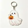 Halloween Acción de Gracias Boda Llavero Acrílico Calabaza Fantasma Rosa Personalizado Estilo Dulce Fresco Llavero