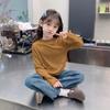 Camiseta Térmica de Manga Larga con Cuello Alto para Niñas, Ropa Interior Cálida para Primavera y Otoño, Adecuada para Niños Mayores