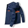 Chaqueta de Montar Transfronteriza para Hombre Chaqueta Hombre Primavera y Otoño Nueva Chaqueta Casual Top Comercio Exterior Chaqueta Cortavientos