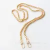 Fabricante de Guangzhou Accesorios para Bolsos de Cadena de 6 mm Patrón de Diamante Bolso Hombro Único Hardware Cadena de Caja de 6m Cadena de Hierro con Puerta