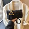 Bolsa de Hombro de Moda Coreana Estilo Primavera 2025 Bolso Casual Casual Bolso Cuadrado Pequeño Tejido Bolso Cruzado