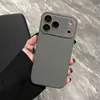 Cor Sólida Amigável à Pele Adequado para Lente de Vidro Apple 16Promax Case de Celular Phone15 14/13 Silicone Macio Case 17