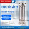 Rotâmetro LZB-100 rotâmetro de vidro gás líquido tubo de vidro flutuador medidor de vazão aço inoxidável