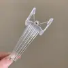 2026 Novo Estilo Presilha de Cabelo de Coroa Alta com Dentes, Presilha Volumizadora de Raiz, Presilha de Posicionamento Sem Marca, Presilha Bico de Pato para Franja, Grampo, Acessório de Cabelo