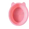 Pincel de Maquiagem, Esponja de Pó, Ferramenta Esponja de Beleza, Tigela Dobrável de Silicone, Ferramenta Mágica de Limpeza, Almofada de Limpeza Que Não Danifica as Cerdas, Tigela de Limpeza Portátil