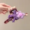 Pinza de Garra de Peluche de Dibujos Animados Dulce para Mujer Pinza para el Cabello de la Parte Posterior de la Cabeza Estilo Coreano Exquisita Pinza de Tiburón Pinza para Moño Pinza de Pelo