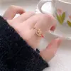 Anillo de Cuerda Roja Caballo Volador Pequeño Año del Caballo Retro para Mujer, Riqueza a Caballo, Banda de Anillo Versátil Ajustable de Dedo Índice de Moda Exquisita para Mujer
