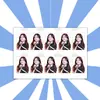 Chen Jiahua Ella 1 polegada Foto de Identidade Fan Meeting Suporte Mercadoria Igual à da Foto