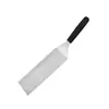 Espátula para pastel espátula de acero inoxidable utensilio para hornear cuchillo desmoldador de pasteles alisador recto para decorar crema