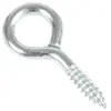Tornillos de Ojo Cerrado Galvanizados de Acero al Carbono, Tornillos de Ojo Autoperforantes, Tornillos de Ojo Abierto, Tornillos para Bricolaje al por Mayor