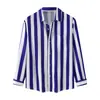 Estación Independiente Comercio Exterior Transfronterizo Ropa Nueva para Hombre Moda Otoño 2025 Casual Camisa de Manga Larga con Estampado 3D para Hombre