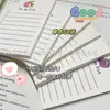 Ins Simple y Creativo 7*10 Lindo Bloc de Notas de Frutas Material para Cuaderno Papel Registro de Estudiante Memo Mensaje Nota