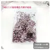 Arte de Uñas Rosa Seco Joyería de Diamantes Lote Completo de Planos Brillantes Base Diamante Redondo Grande y Pequeño Paquete de Materiales DIY Diamante de Uña Portátil