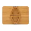 Bandeja Retangular Dobrável para Braço de Sofá 33cm x 23cm Bambu - Lyor