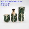 Tubo de lápiz labial diy tubo vacío tallado 3D hecho a mano 12.1mm Nuevo molde de lápiz labial diy hebilla magnética carcasa cuadrada